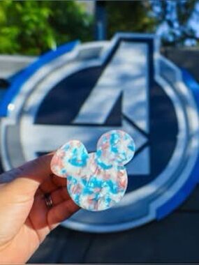 Americana Mickey Claw Clip